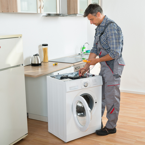 can you walk me through the steps of troubleshooting my washer issue in Prairie City South Dakota